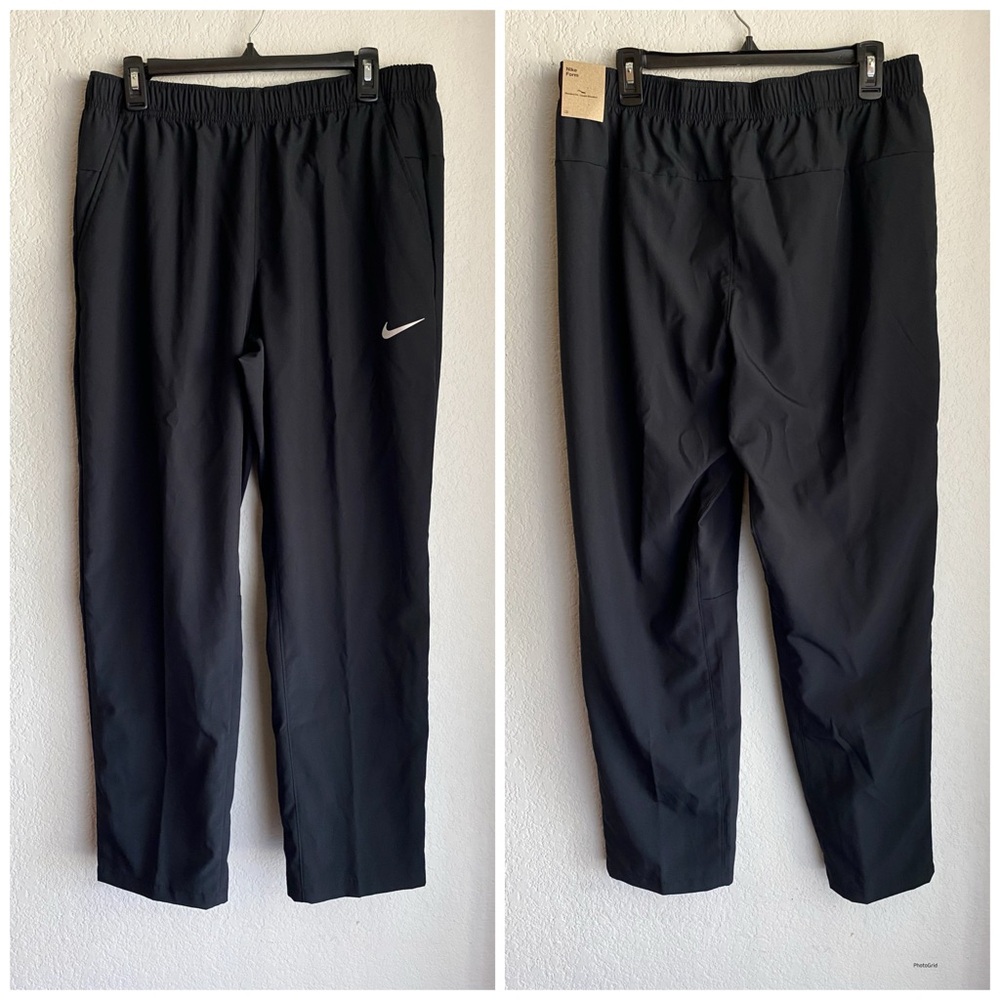 Nike Men's Black Warmups with Logo